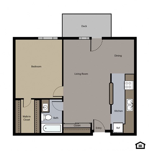 bedroom floor plan | the madison at ballston station